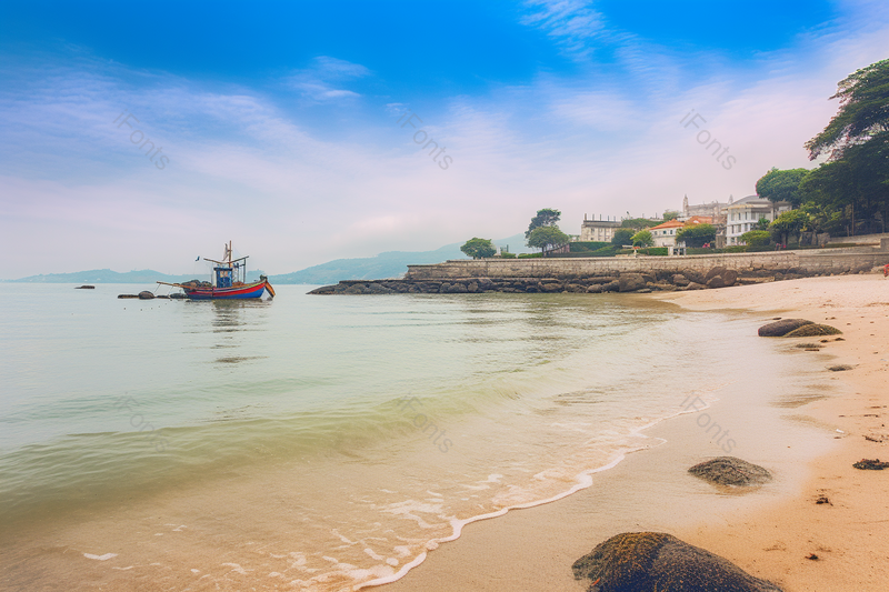 厦门鼓浪屿唯美沙滩风光摄影,高清,摄影图,摄影图片,图片大全,摄影图免费下载